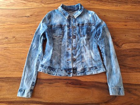Jeansjacke Damen Gr. 40