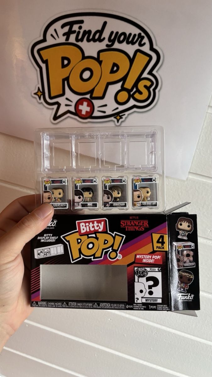Funko Figuren: Funko Bitty POP! Stranger Things 4er-Pack – Neu (gemäss Beschreibung) aus Büren an der Aare von FindyourPops