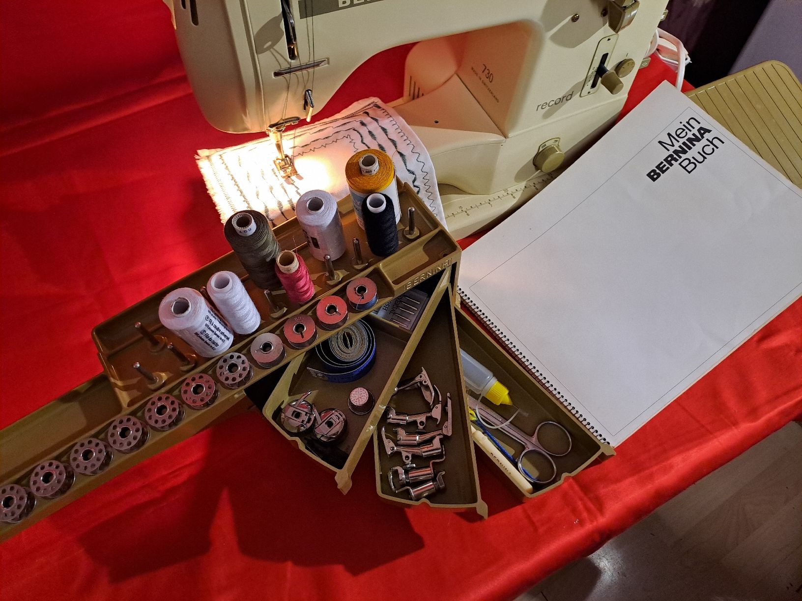 Bernina Macchine da cucire: Bernina 730 record – Usato da Belp venduto da amalija 1