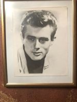 Signiertes foto von James Dean