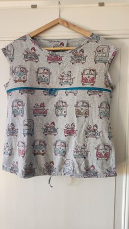 T-shirt d’allaitement artisanal – Taille L