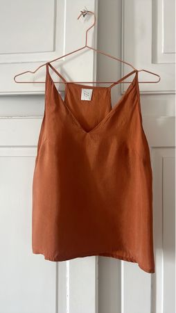Damen Top orange Grösse S guter Zustand