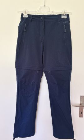 Top! Inog Wanderhose Zip-Off, Grösse 38, dunkelblau, bequem