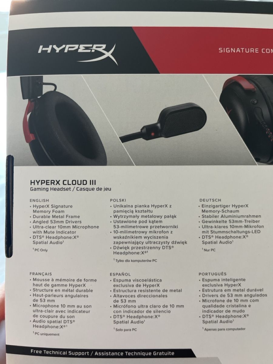 Hyperx Kopfhörer: Kopfhörer neu – Neu und originalverpackt aus Arch von Dendu01 3