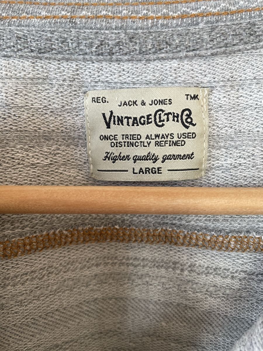 Jack & Jones Maglioni & Felpe: Jack & Jones Langarmshirt, Grau, Gr. L – Usato da Neukirch an der Thur venduto da bee88 2