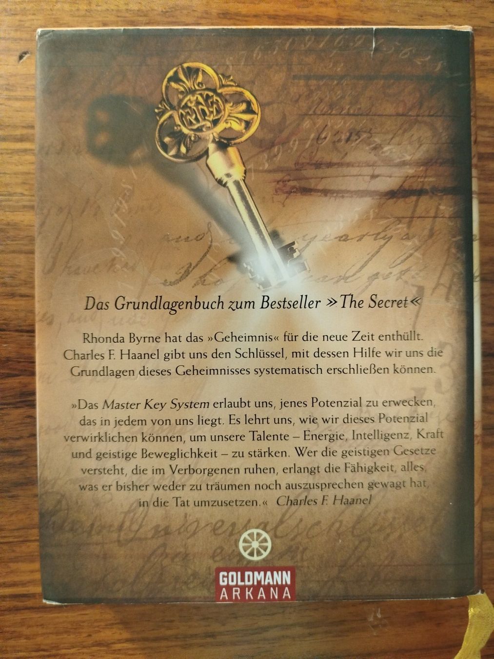 Libri: The Master Key von Charles F. Haanel*** – Usato da Wettingen venduto da Beo 3