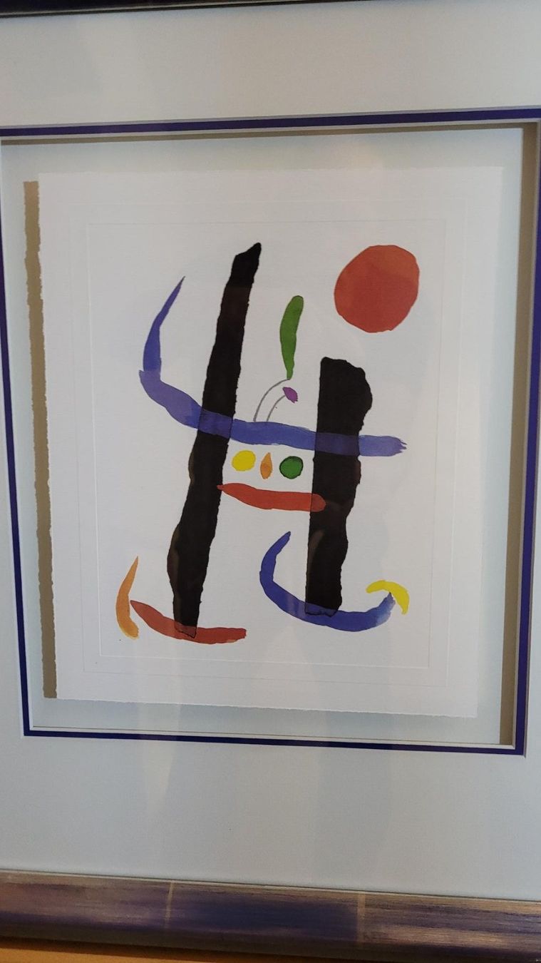 Foto & Immagini: *** MIRO JOAN, wunderschön gerahmt *** – Usato da Luzern venduto da Luzern1 6