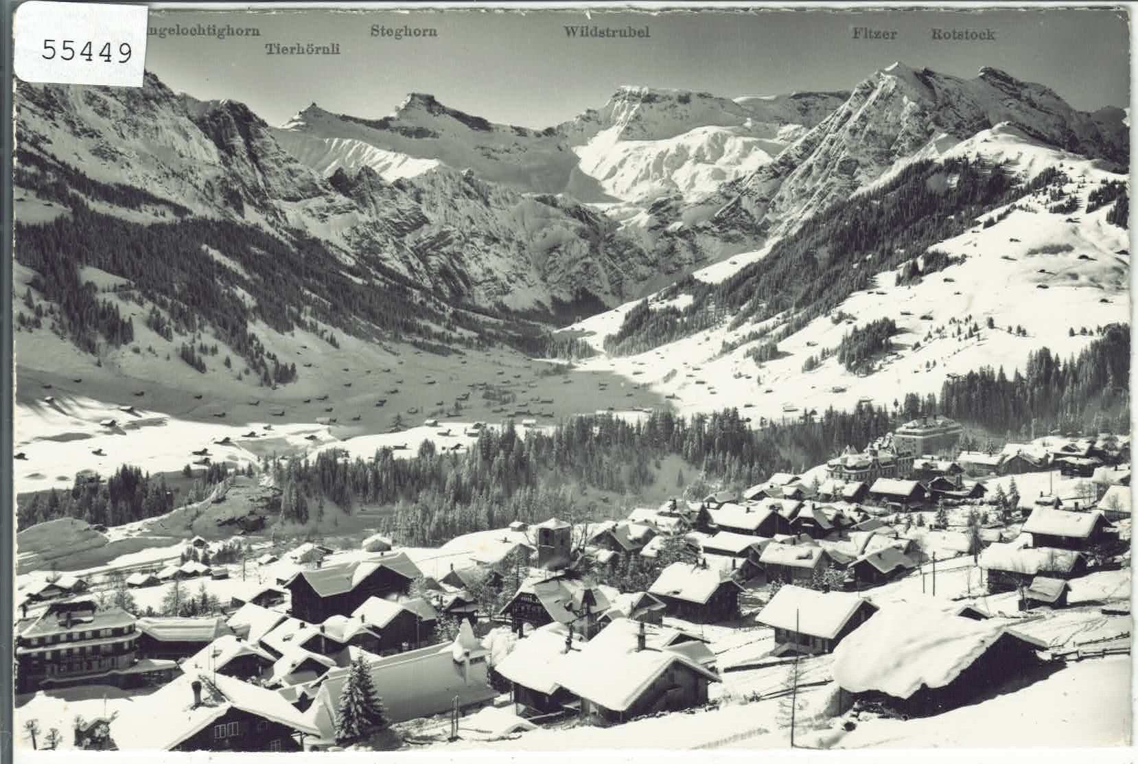 Cartes postales: Adelboden im Winter – D'occasion à Ettingen par Kartenplanet