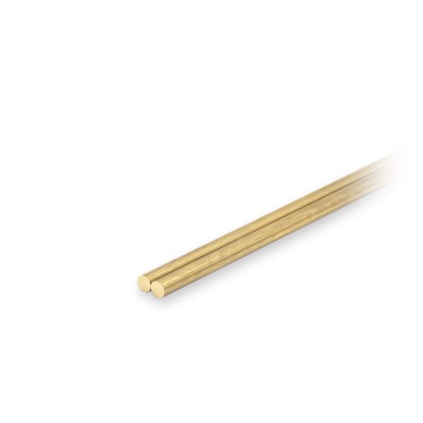 Ferramenta: Messing Rundprofil 15 mm (2x1.5 m) – Nuovo e nell'imballaggio originale da Regensdorf venduto da Metalatyourservice
