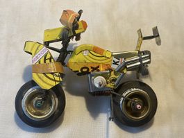 Coole Metall-Skulptur Motorrad, Recycling-Kunst 🏍️😜 