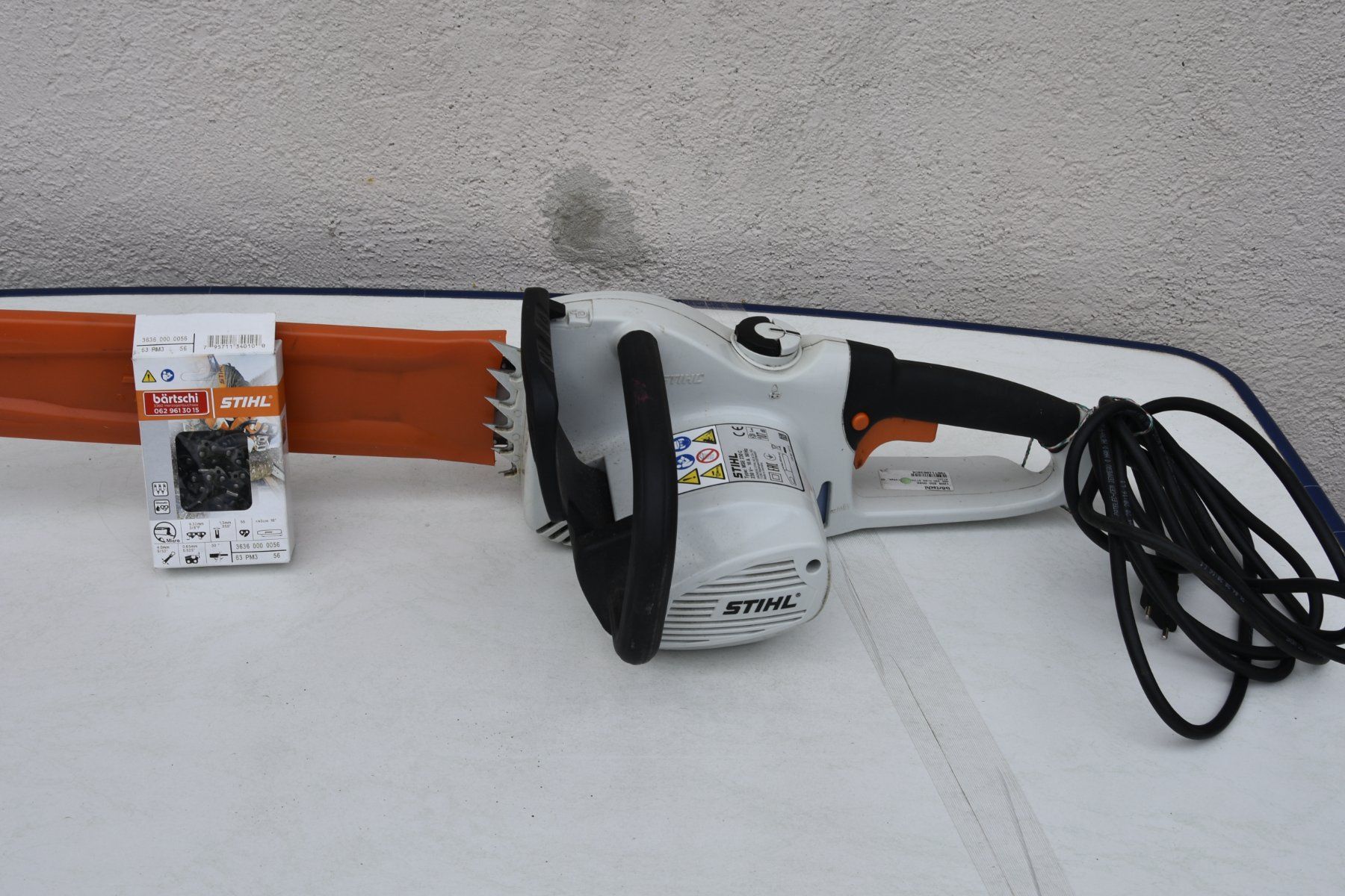 Stihl Tutte le macchine: Stihl Kettensäge Strom – Usato da Bleienbach venduto da arkee