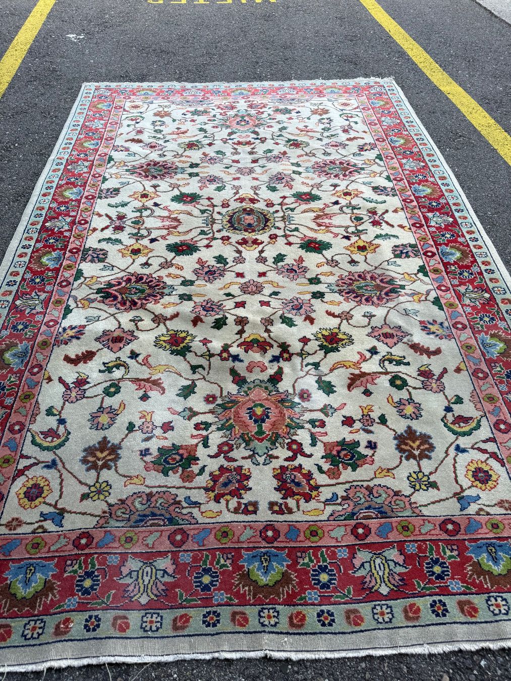 Teppiche: Alter orientalischer persischer Teppich (Tabriz) – Gebraucht aus Höri von ato_7v9f