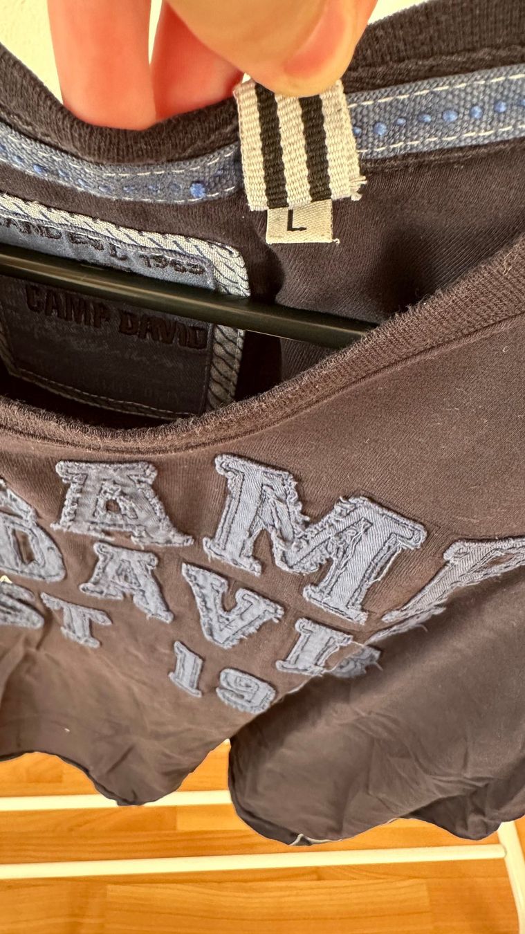 Camp David T-shirts: Camp David Tshirt Herren Grösse L – D'occasion à Ettingen par slg_4107 2