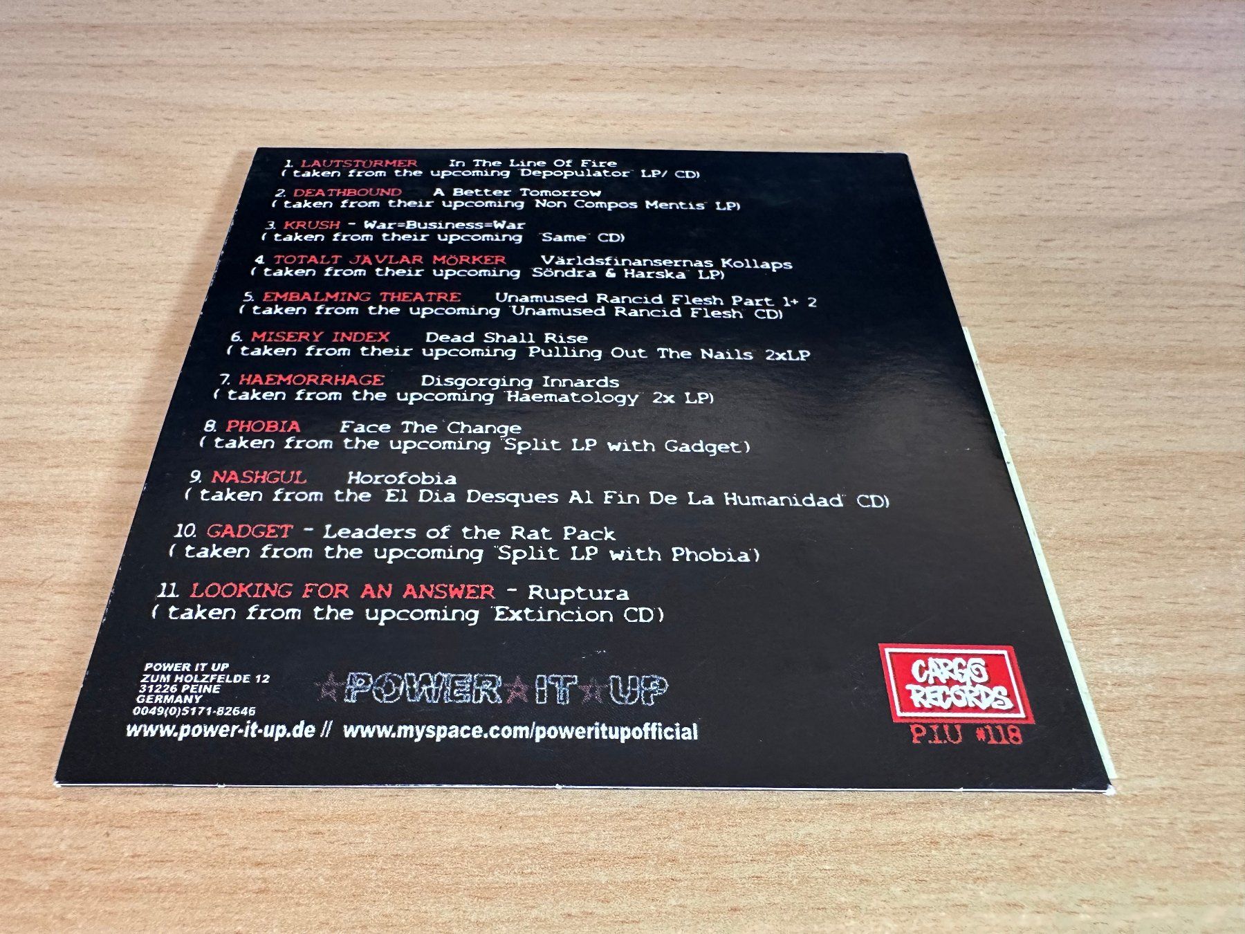 CDs: Various – Power It Up Promo CD – Gebraucht aus Rikon im Tösstal von Alpenmutz 1