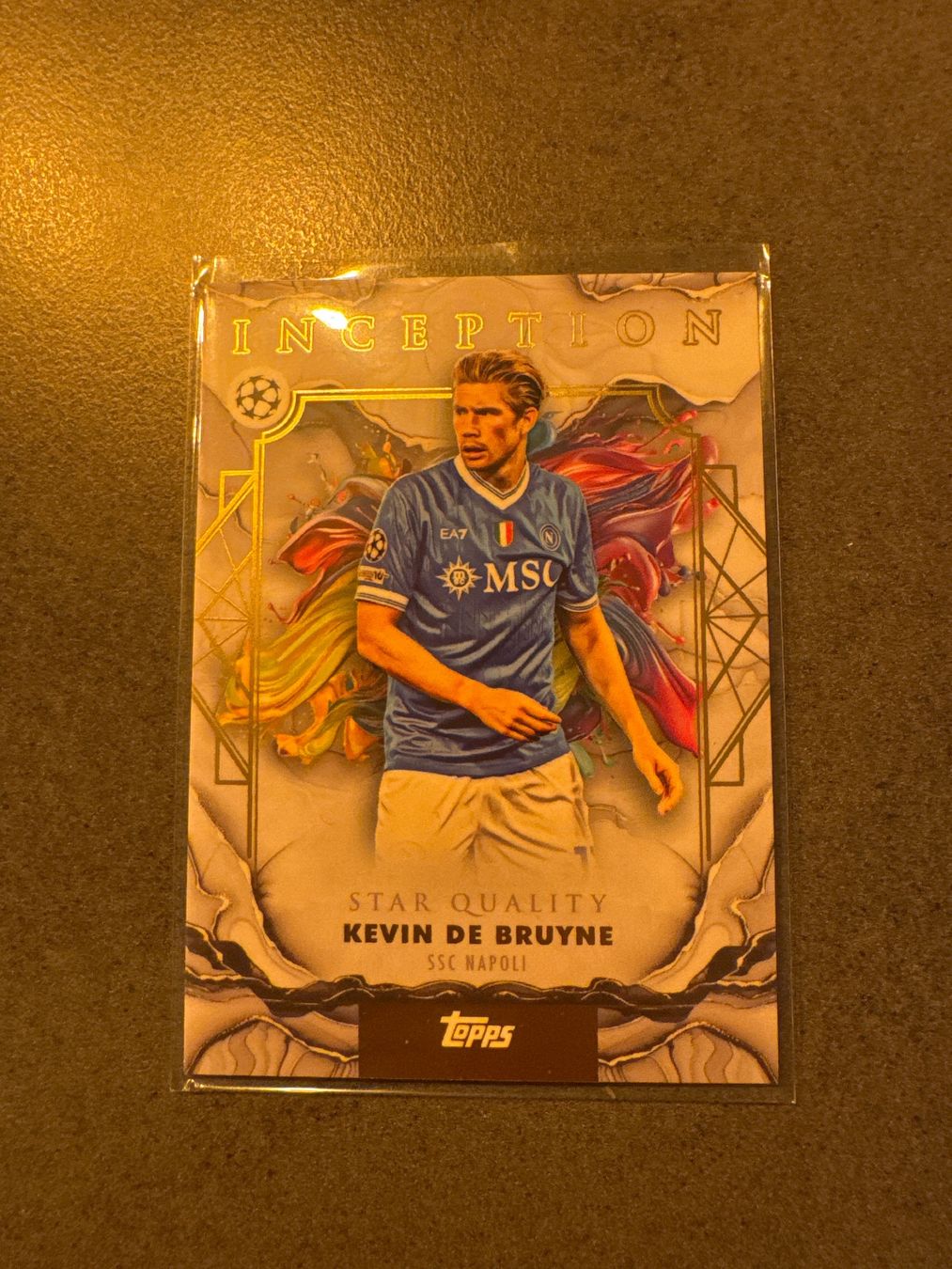 Topps Carte collezionabili: Topps Inception Kevin De Bruyne – Nuovo (secondo la descrizione) da Winterthur venduto da Fischinho