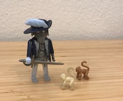 Playmobil Geisterpirat mit zwei Affen