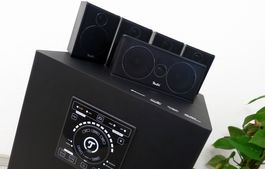Teufel Concept E 450 Home Cinema System schwarz guter Zustan