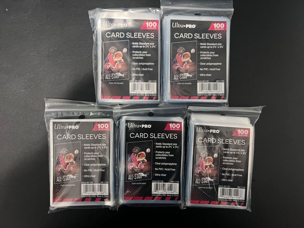 5x Ultra Pro Card Sleeves 100 stk Kaufen auf Ricardo