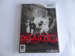 Disaster Day of Crisis Nintendo Wii Pal-Deutsch NEU