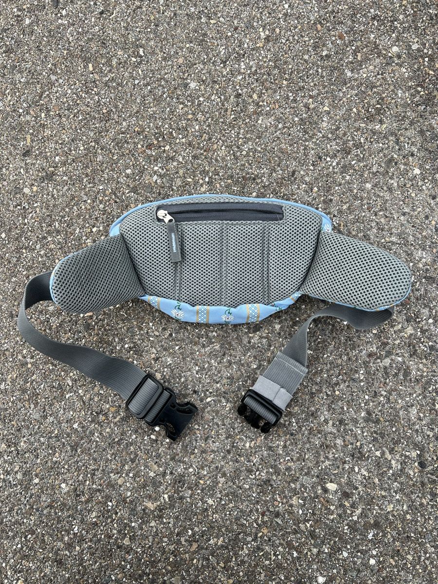 Taschen: Bauchtasche Blau mit Blumenmuster 10/10 – Neu (gemäss Beschreibung) aus Effretikon von rus_2l2p 1