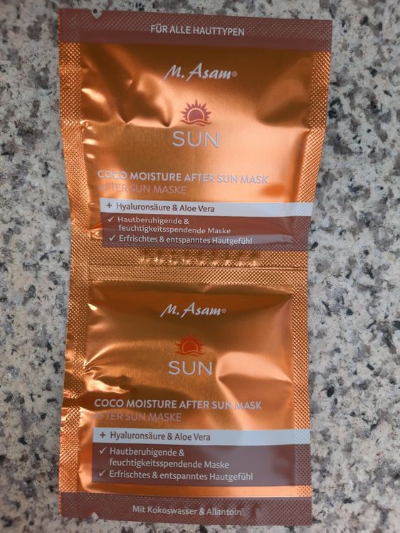 M.Asam After SUN Gesichtspflege Maske Duo Kaufen auf Ricardo