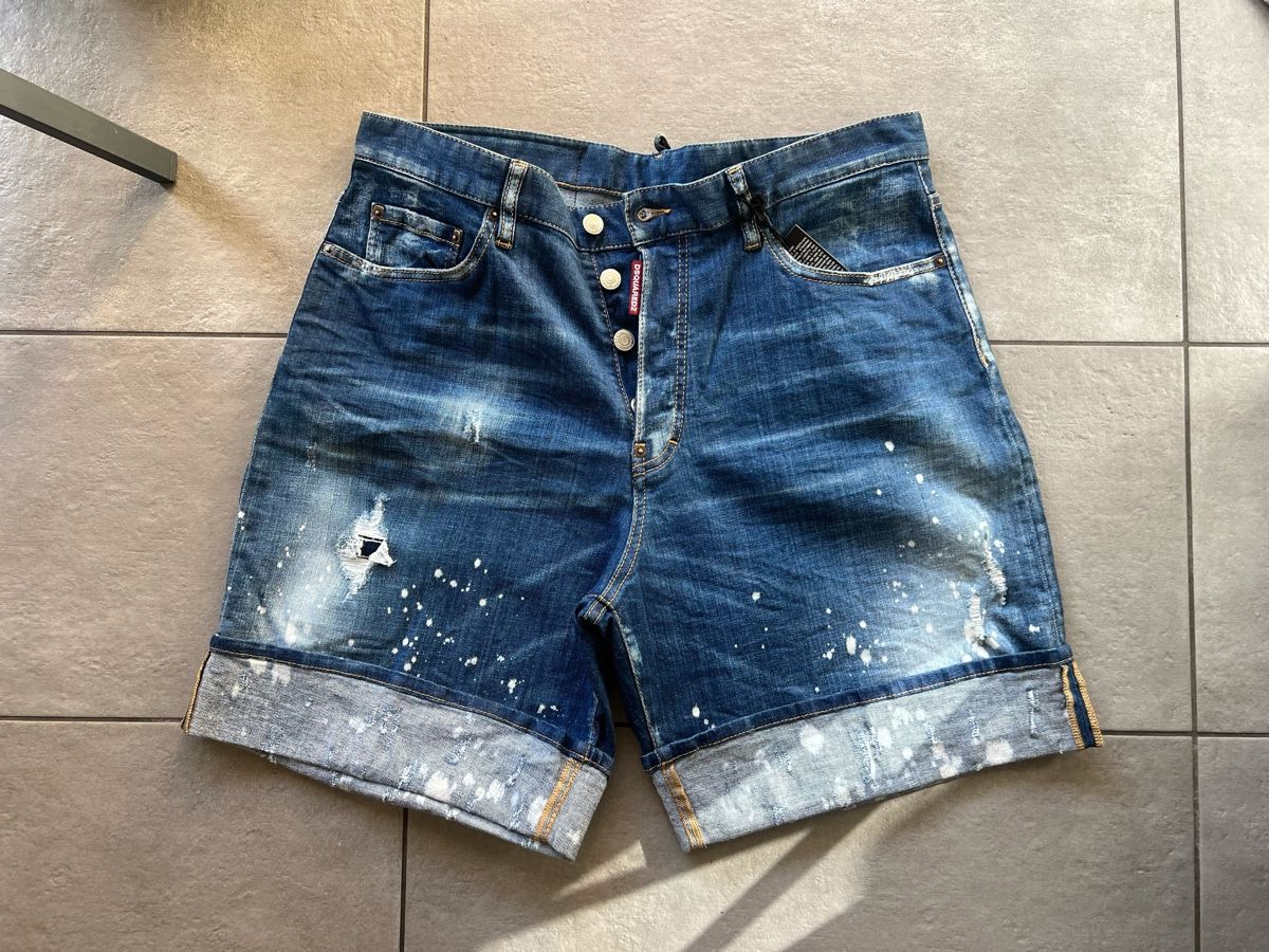 Dsquared2 Jeans: Dsquared2 Shorts Denim uomo 52 – Nuovo e nell'imballaggio originale da Mendrisio venduto da fly_9wzx 4