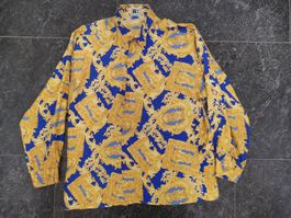 Original VERSACE Classic V2 Barock Seidenhemd 90s Gr. M/L