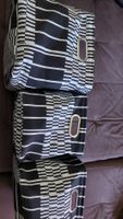 3er Set Stoffboxen mit Muster