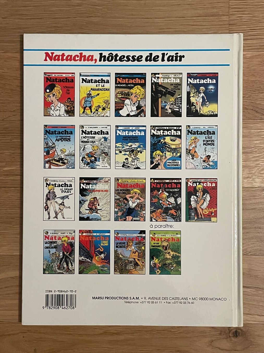 Fumetti: NATACHA 17 : LA VEUVE NOIRE EO – Usato da Lausanne venduto da gaugau61 1