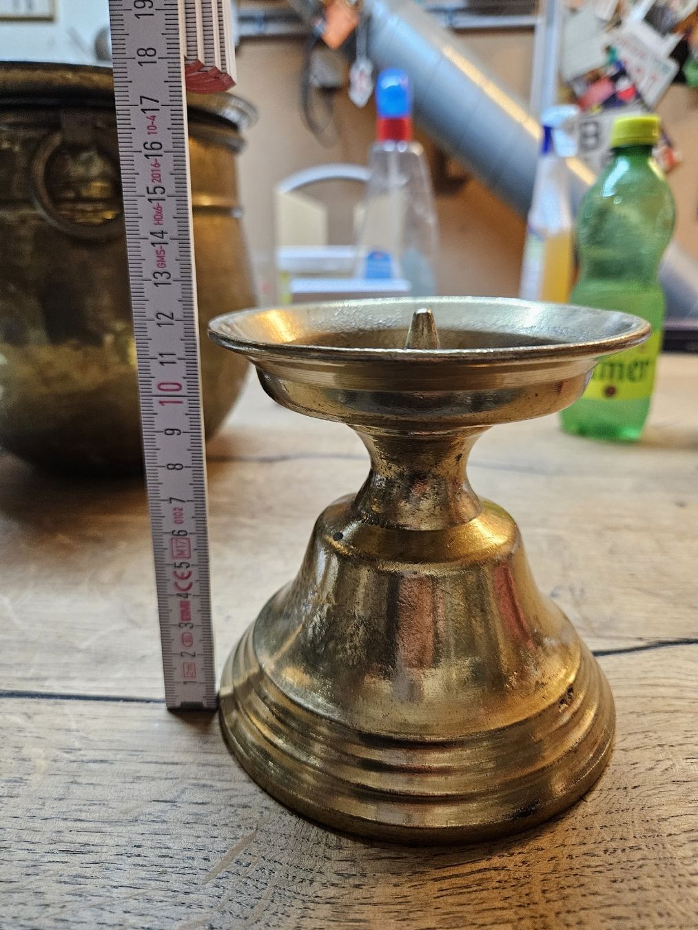 Bougeoirs: Kerzenständer massiv Messing (D) – D'occasion à Rorschach par TimelessTrading