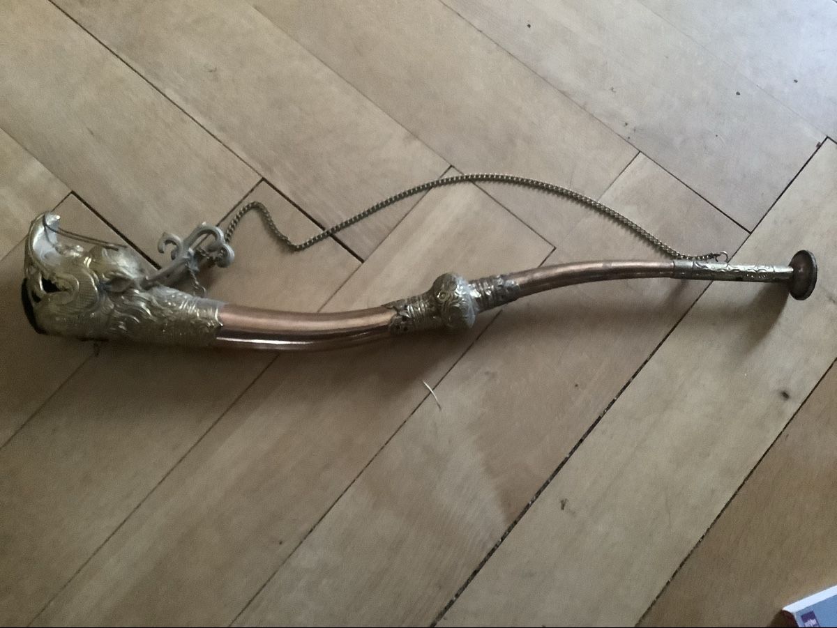 Strumenti musicali: Tibetische Drachenkopftrompete – Usato da Zürich venduto da Albatros57 1