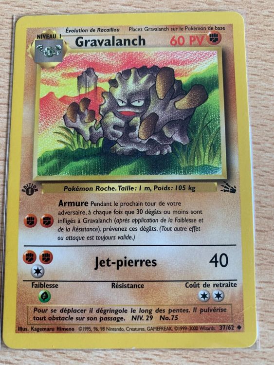 Carte Pokémon Férosinge (Jungle) 55/64 1ère édition (fr) (Neu (gemäss