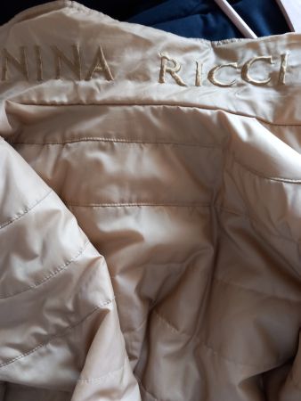 Veste NINA RICCI -T38   légère, Mi-saison,  loose