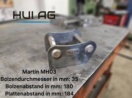 Anschweissrahmen / Adapterplatte Martin MH03