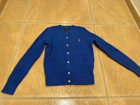 Ralph Lauren neue Strickjacke, 6-7J  116-122