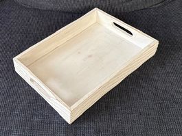 Vintage-Holz-Servierbrett, ca. 2t x 35 cm
