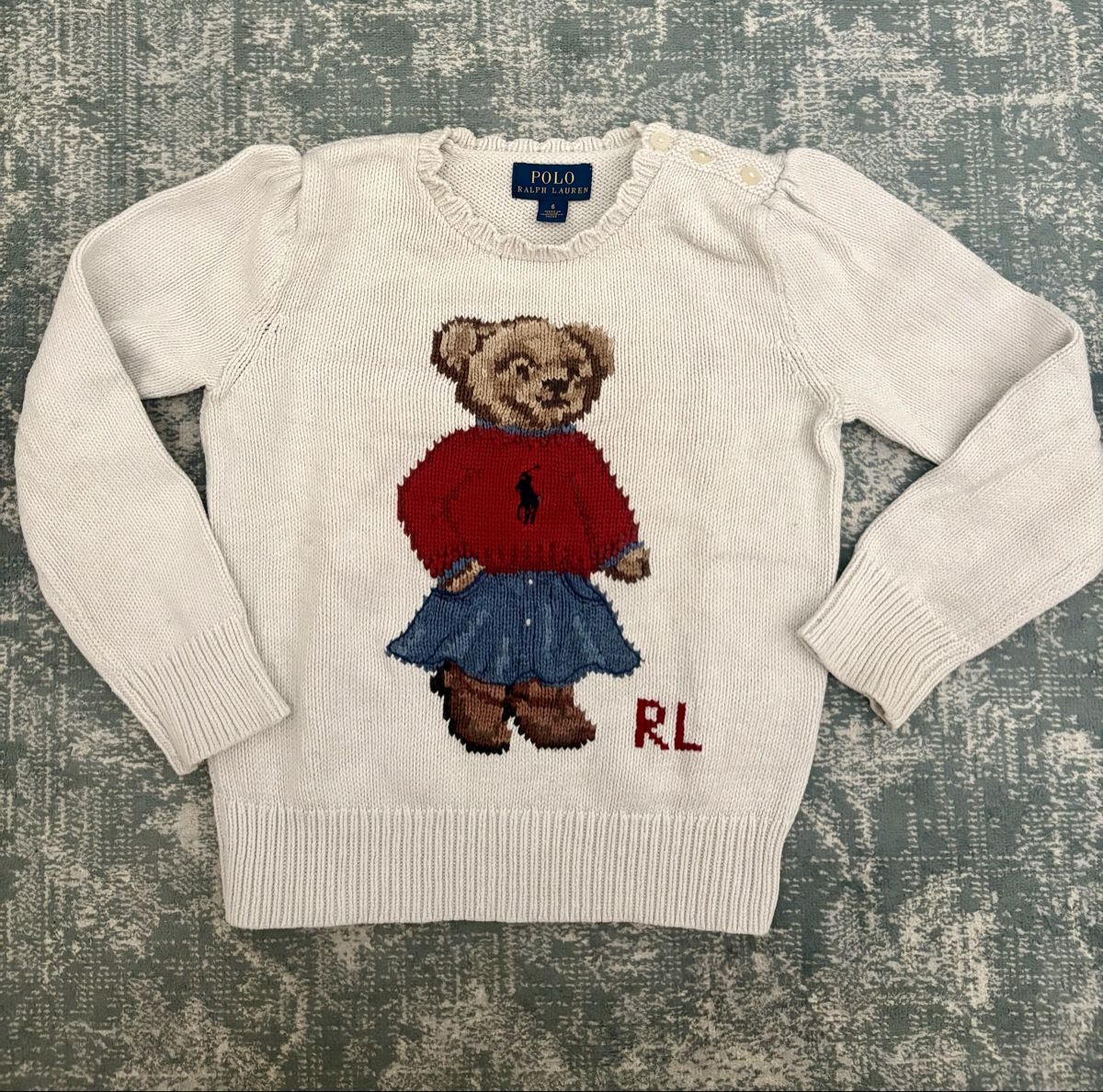 Polo Ralph Lauren Pulls et sweat-shirts: Pull Polo Ralph Lauren enfant – D'occasion à lausanne par cat_q9l6