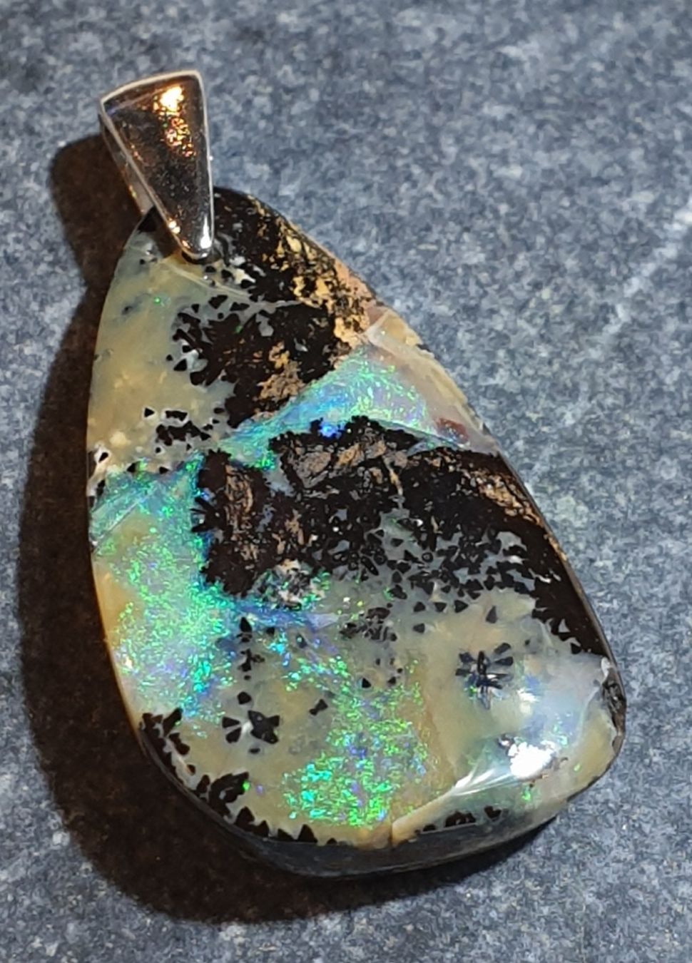Ciondoli: Anhänger Boulder Opal. – Nuovo (secondo la descrizione) da Niederbüren venduto da Raphael014 4