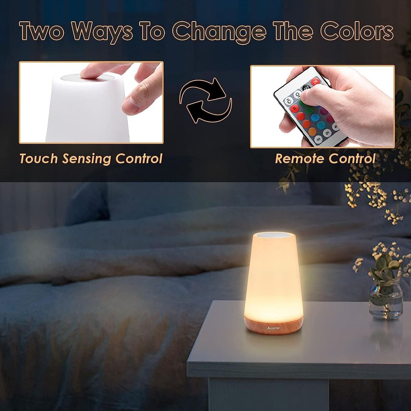 Lampade: LED Nachttischlampe Touch Dimmbar – Nuovo e nell'imballaggio originale da Nuglar venduto da SaleRitter 3