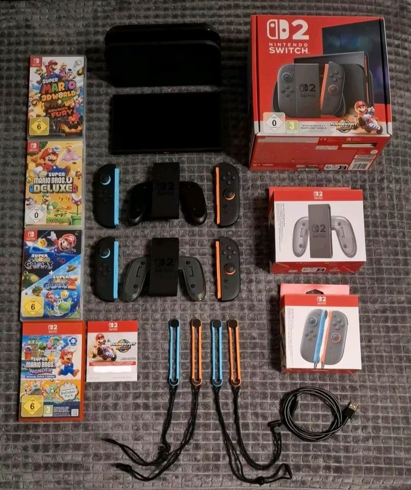 Nintendo Console: Nintendo Switch 2 + 5 Games + Garantie – Usato da Hochdorf venduto da RRocket1291