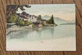Zug – Seeansicht mit Altstadt, um 1910