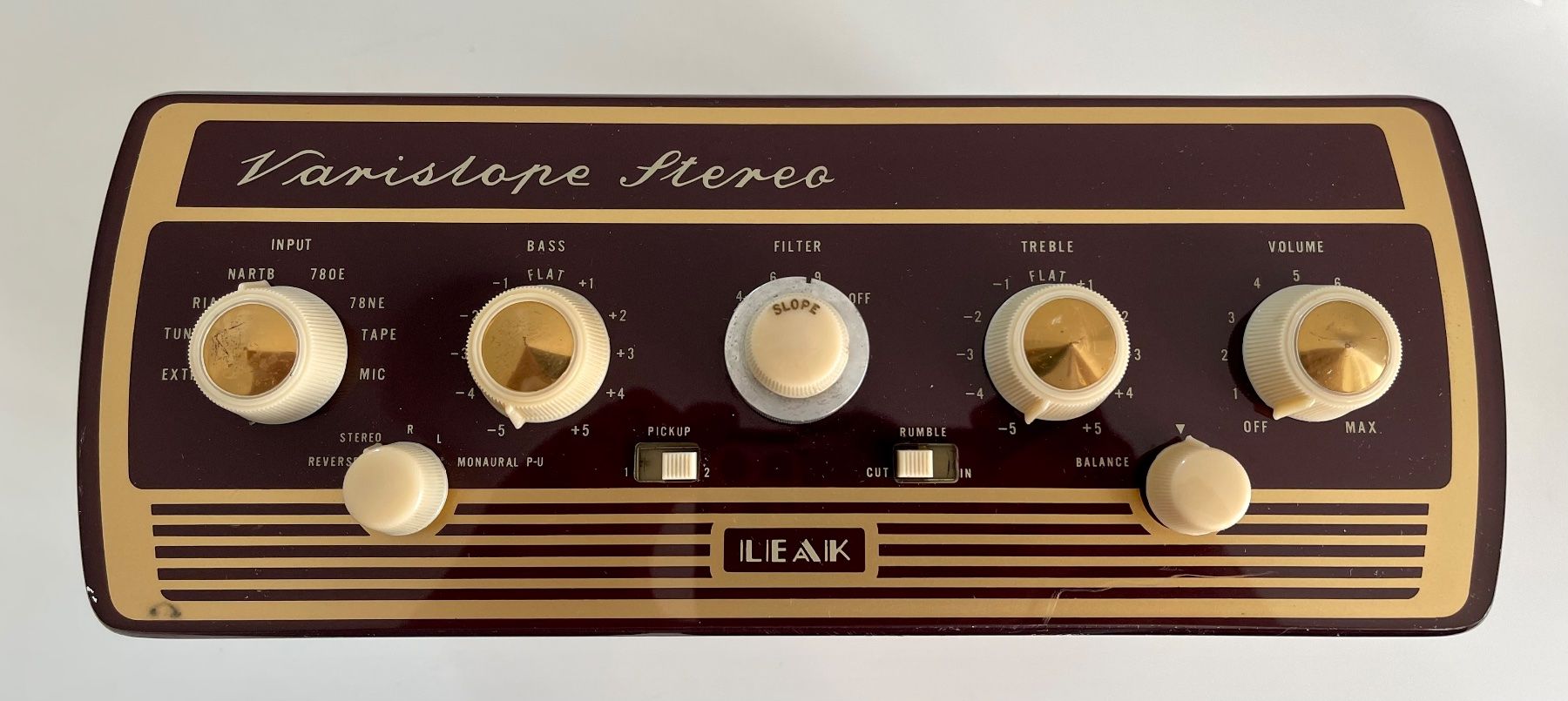 Raritäten HiFi: Leak Variscope Stereo – Defekt aus Romont FR von