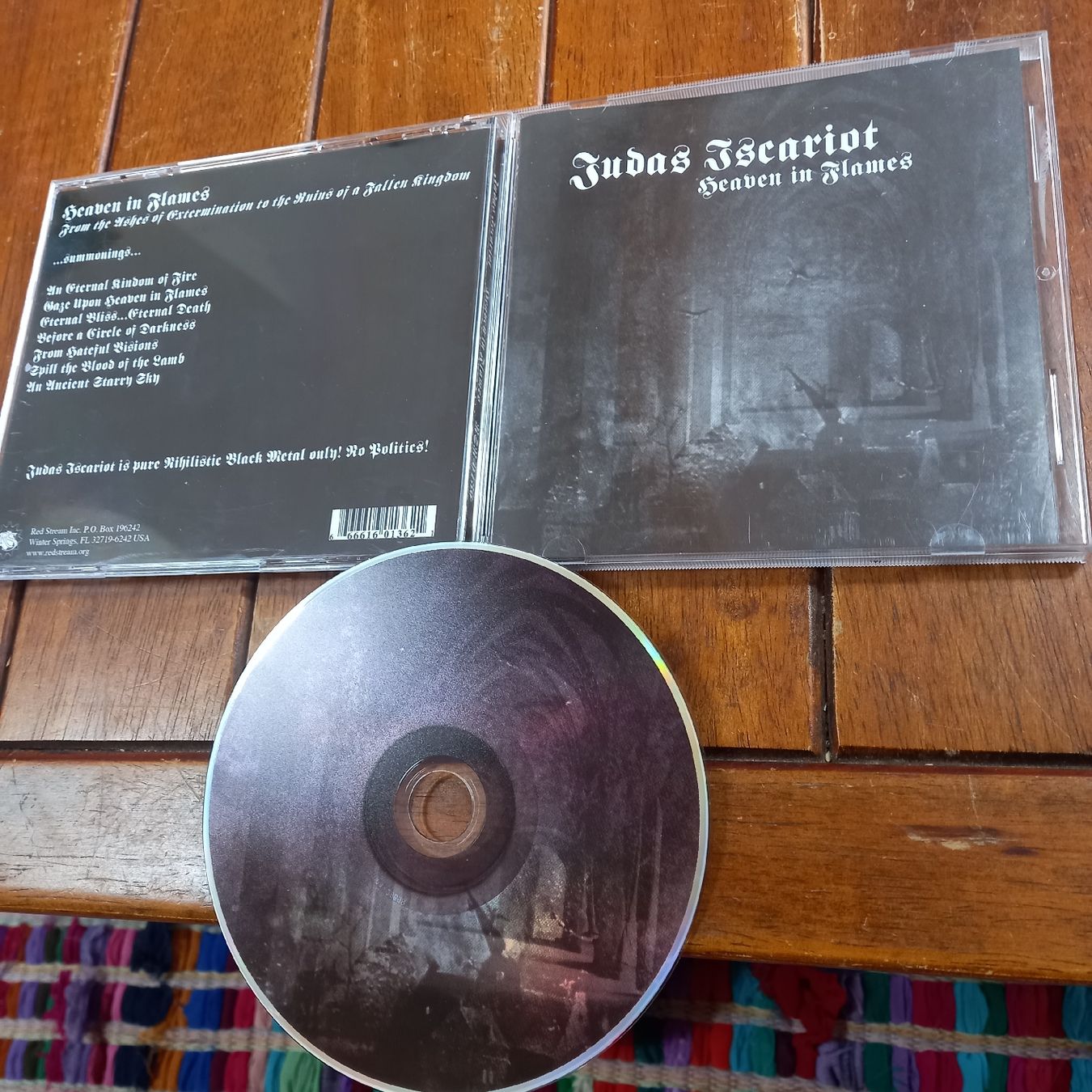 CD: judas Iscariot- heaven... – Usato da St-Cergue venduto da VeganWarrior