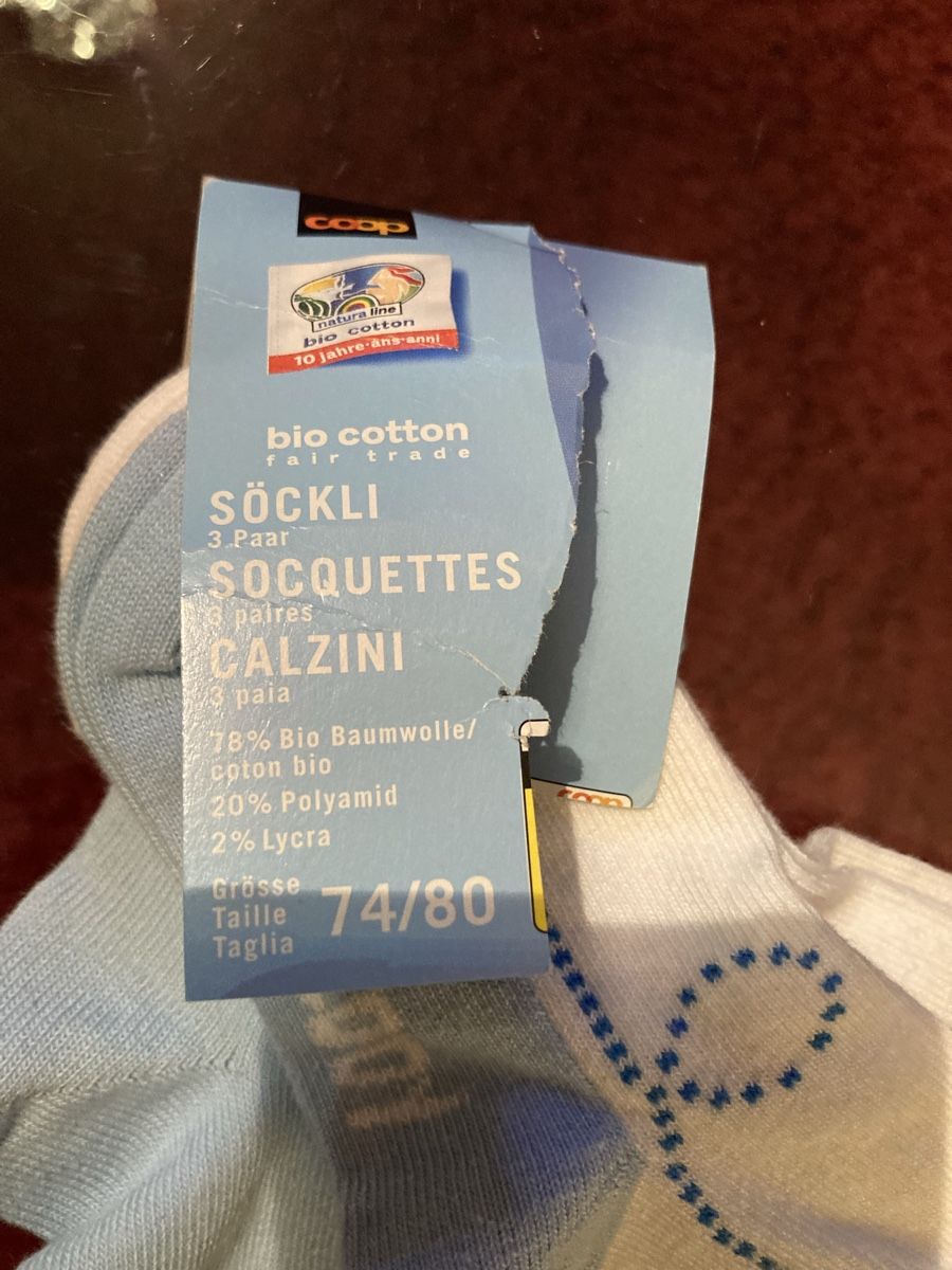 Calze per bambini: Kindersöckli 74/80 – Nuovo (secondo la descrizione) da Kesswil venduto da Branca-01 3
