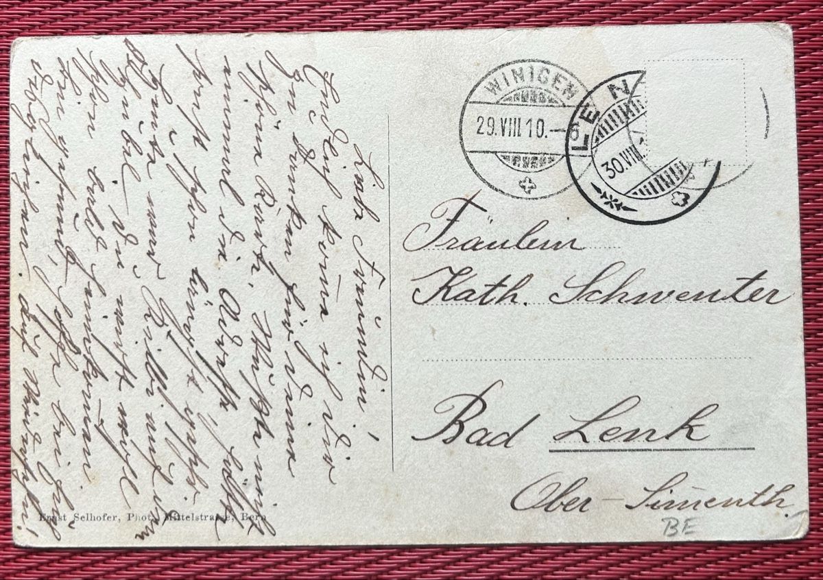 Cartoline postali: Gruss aus Ferrenberg bei Wynigen  – Usato da Horw venduto da Tellbub 1