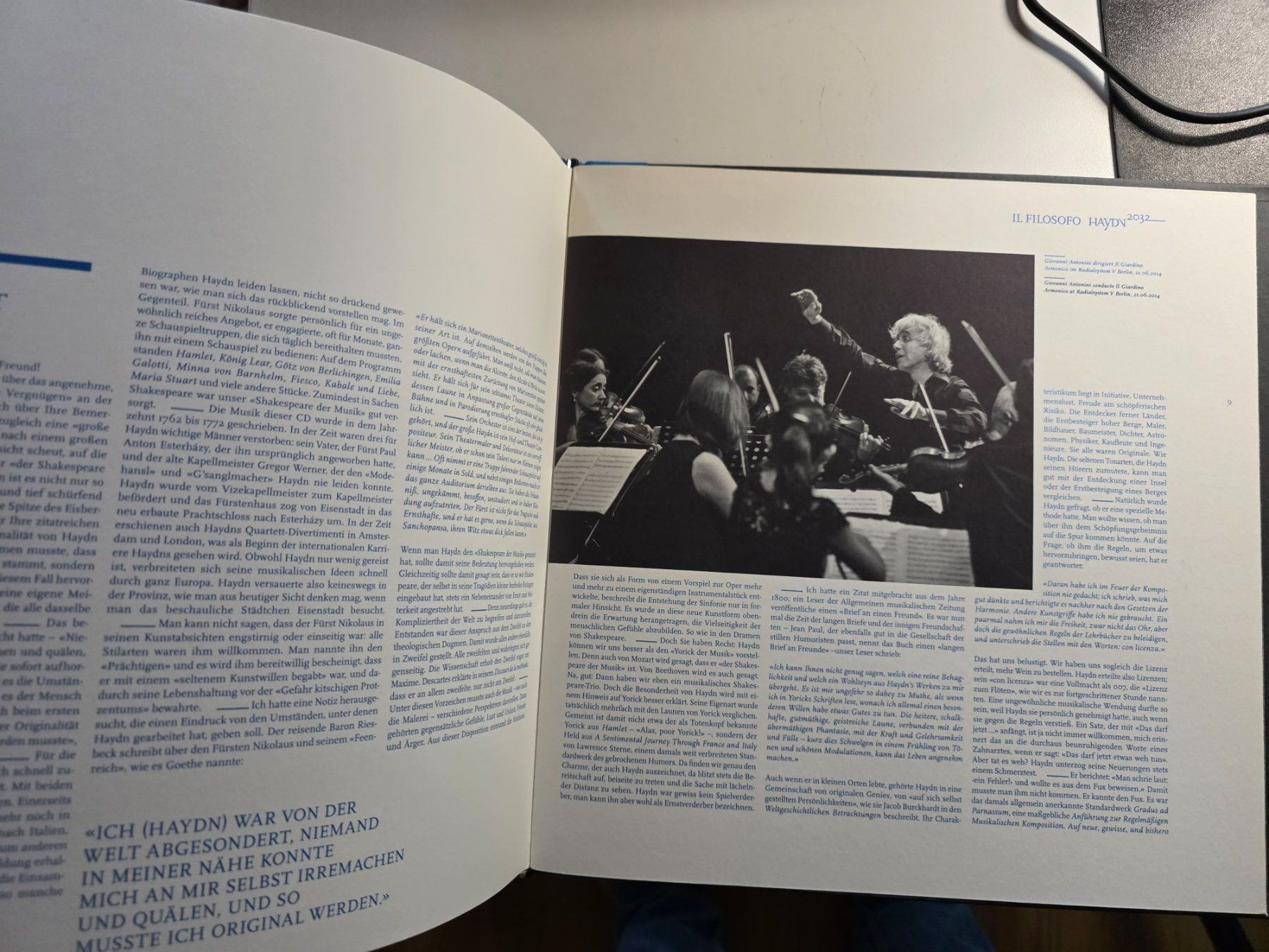 Libri: Haydn 2032 No. 2 Il Filosofo mit CD - limitierte 1. Edition – Usato da Walterswil BE venduto da Lonitti 7