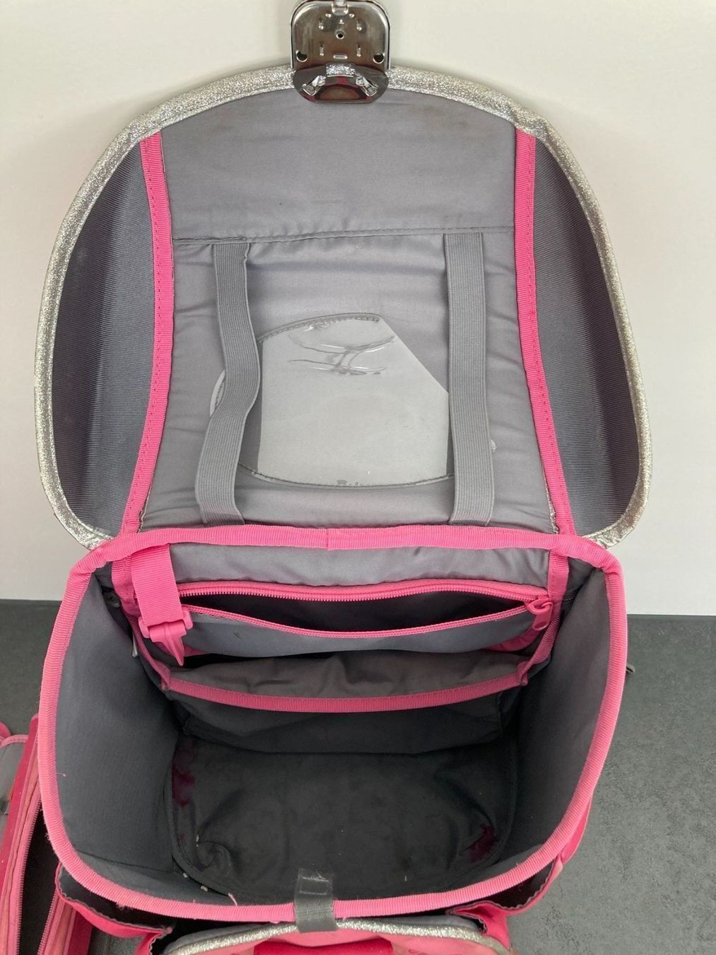 Borse & Zaini: Mädchen Schulrucksack Rosa 5 Teilig – Usato da Pratteln venduto da Miki_ 3