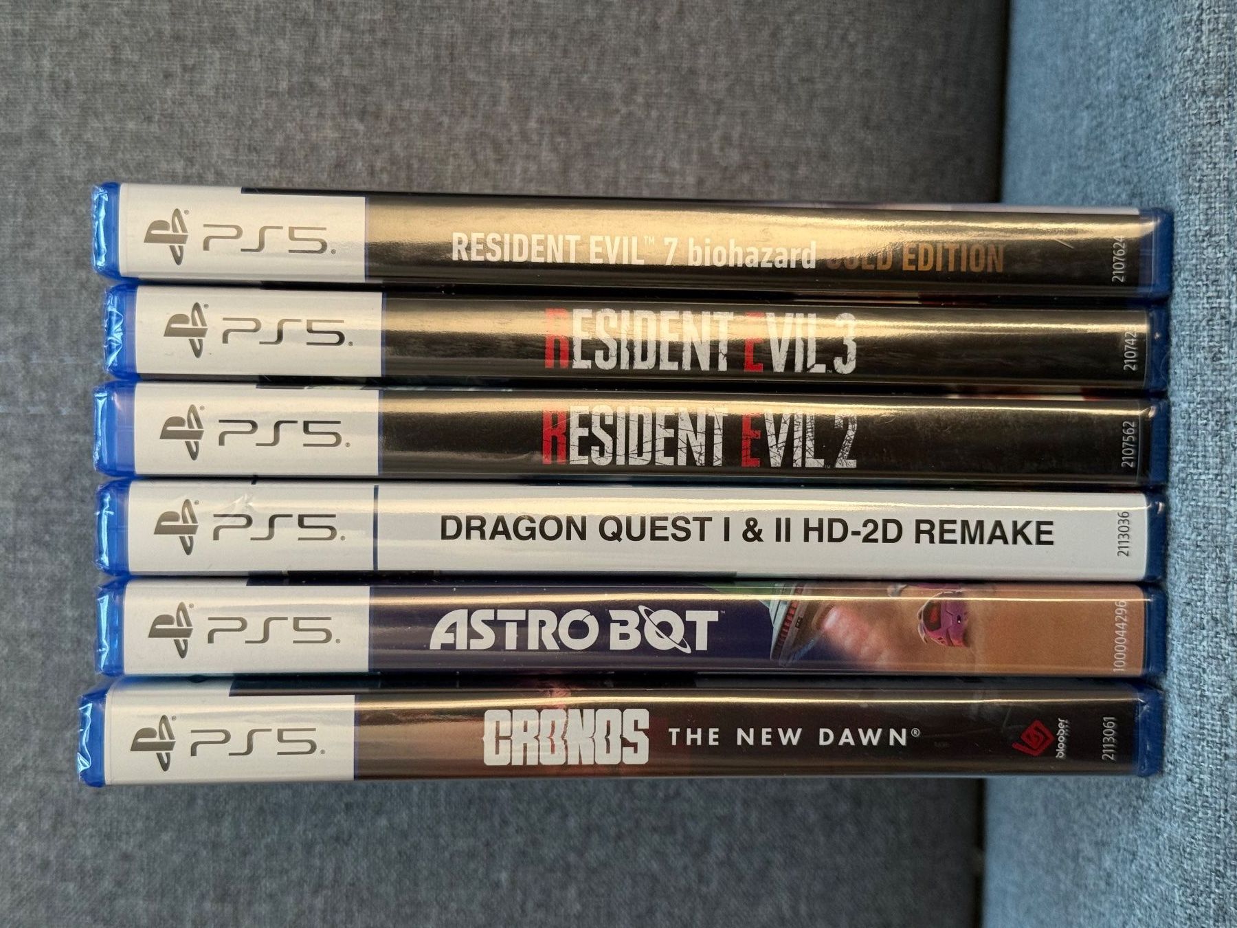 Sony Spiele: 6 TOP sealed PS5-Games, USA-Versionen – Gebraucht aus Ebmatingen von omgmrtea 2
