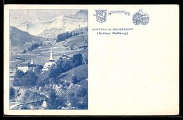 AK Rougemont, Vue général et le chateau