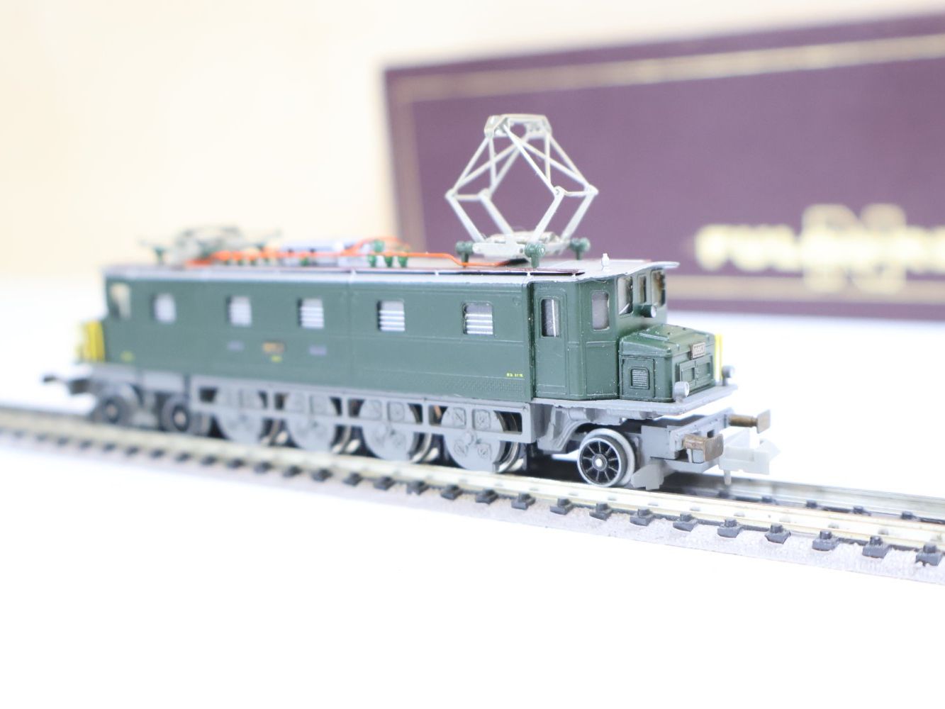 Fulgurex Modellini di ferrovie: Fulgurex SBB Ae 4/7 E-Lok - Spur N Messingmodell – Usato da Winterthur venduto da Monstera